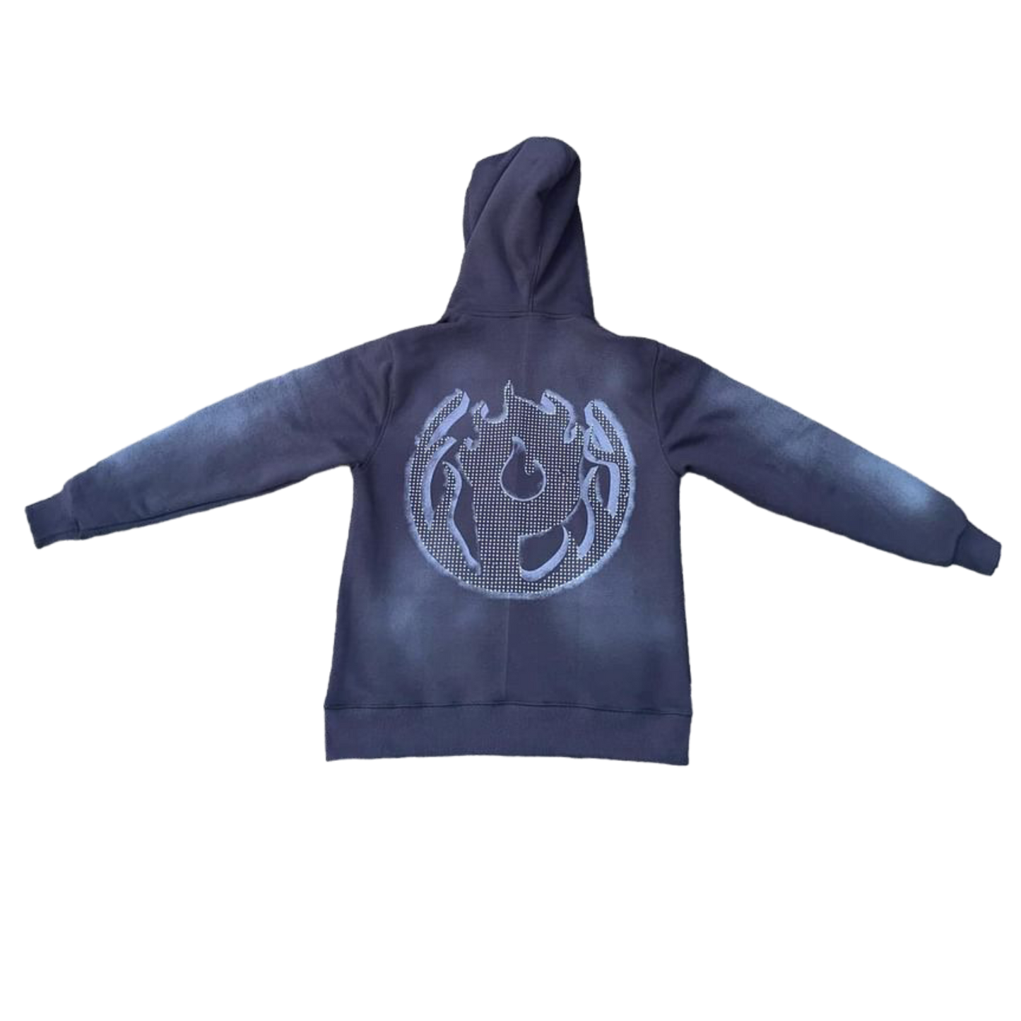 PTN Rhinestone Zip Up